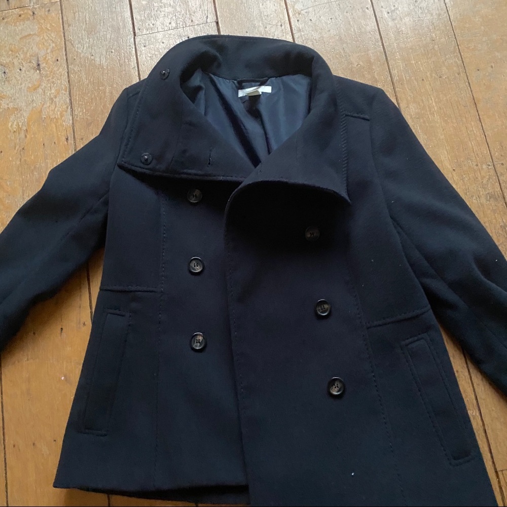 navy blue peacoat!